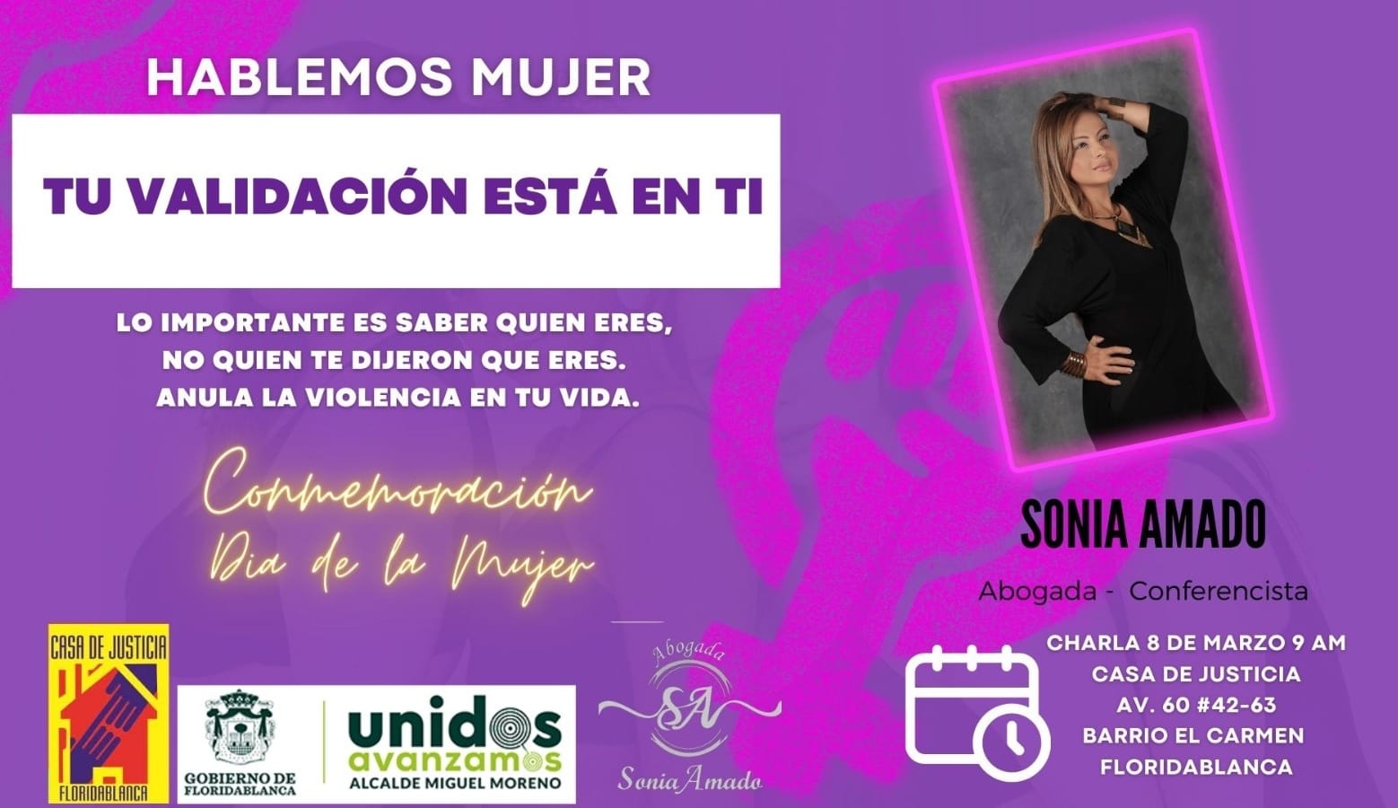 Conferencia Sonia Amado