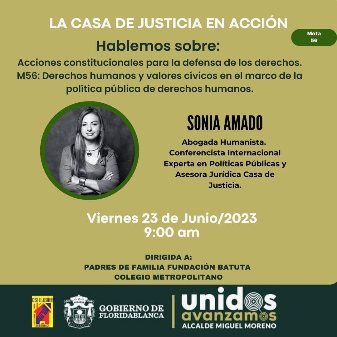 Conferencia Sonia Amado