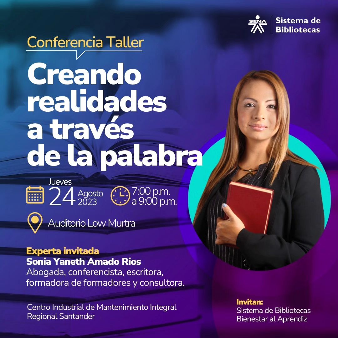 Conferencia Sonia Amado